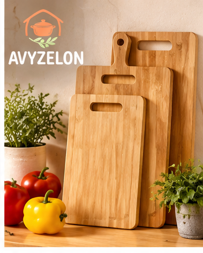 AVYZELON Wooden Cutting Boards Set