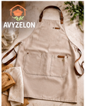 AVYZELON Canvas Kitchen Apron