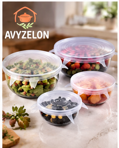 AVYZELON Glass Food Storage Containers