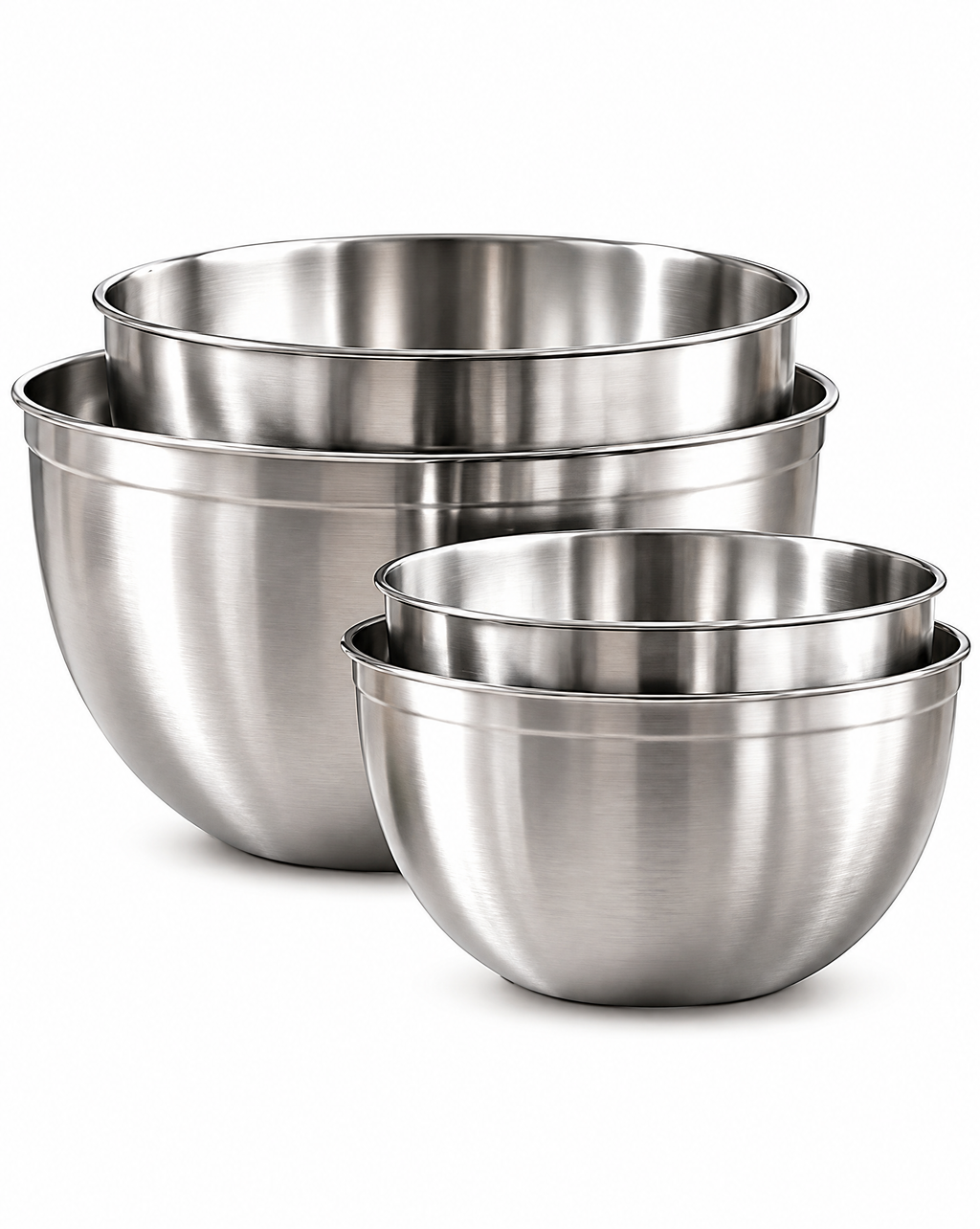 AVYZELON Stainless Steel Mixing Bowls Set