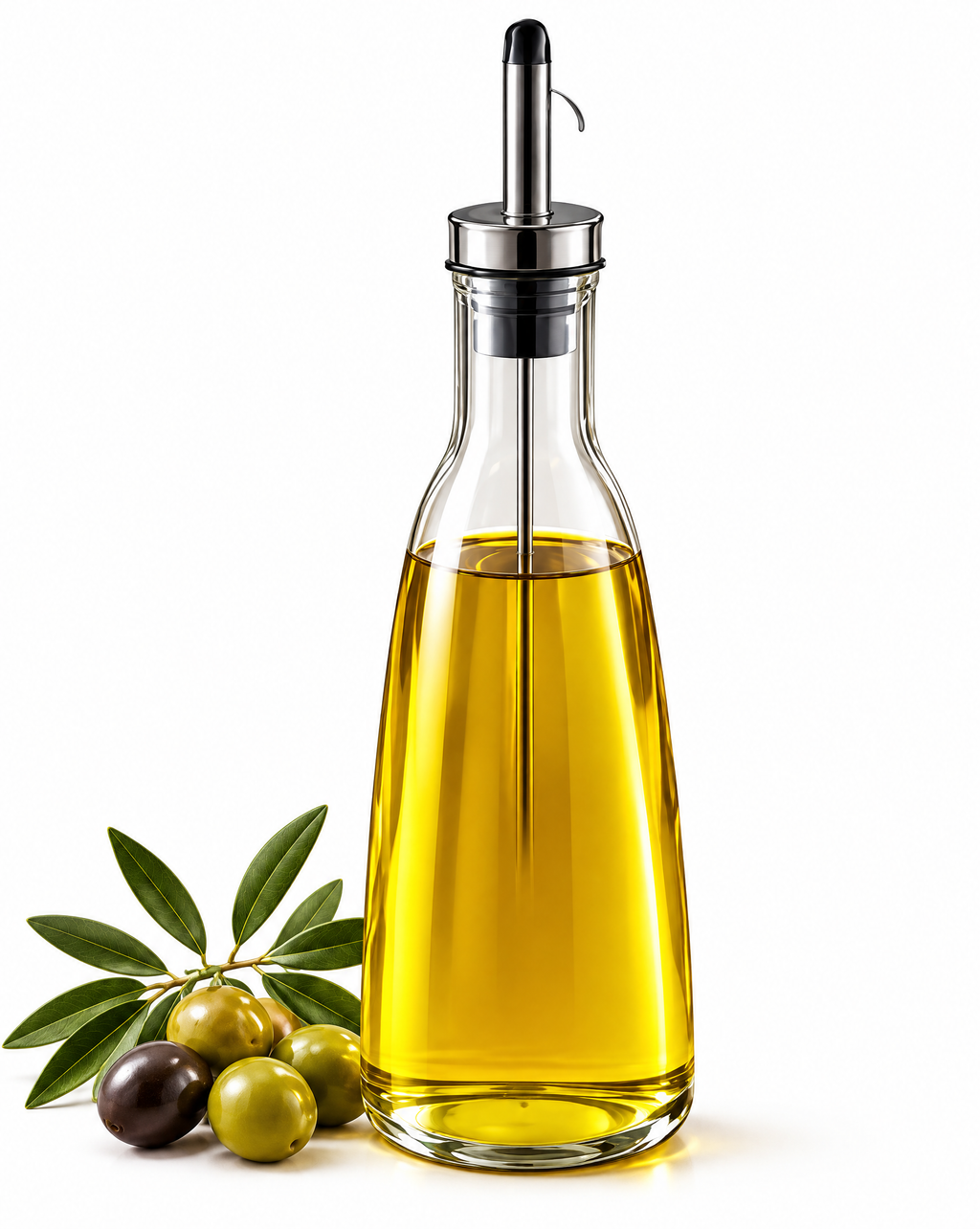 AVYZELON Glass Oil Dispenser Bottle