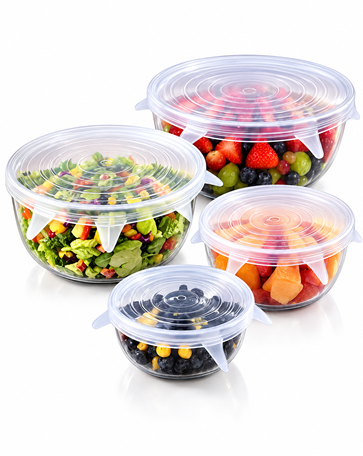 AVYZELON Glass Meal Prep Containers