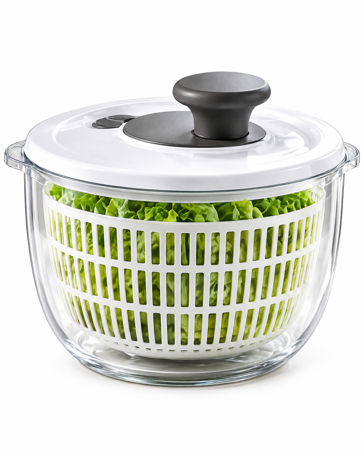 AVYZELON Glass Salad Spinner