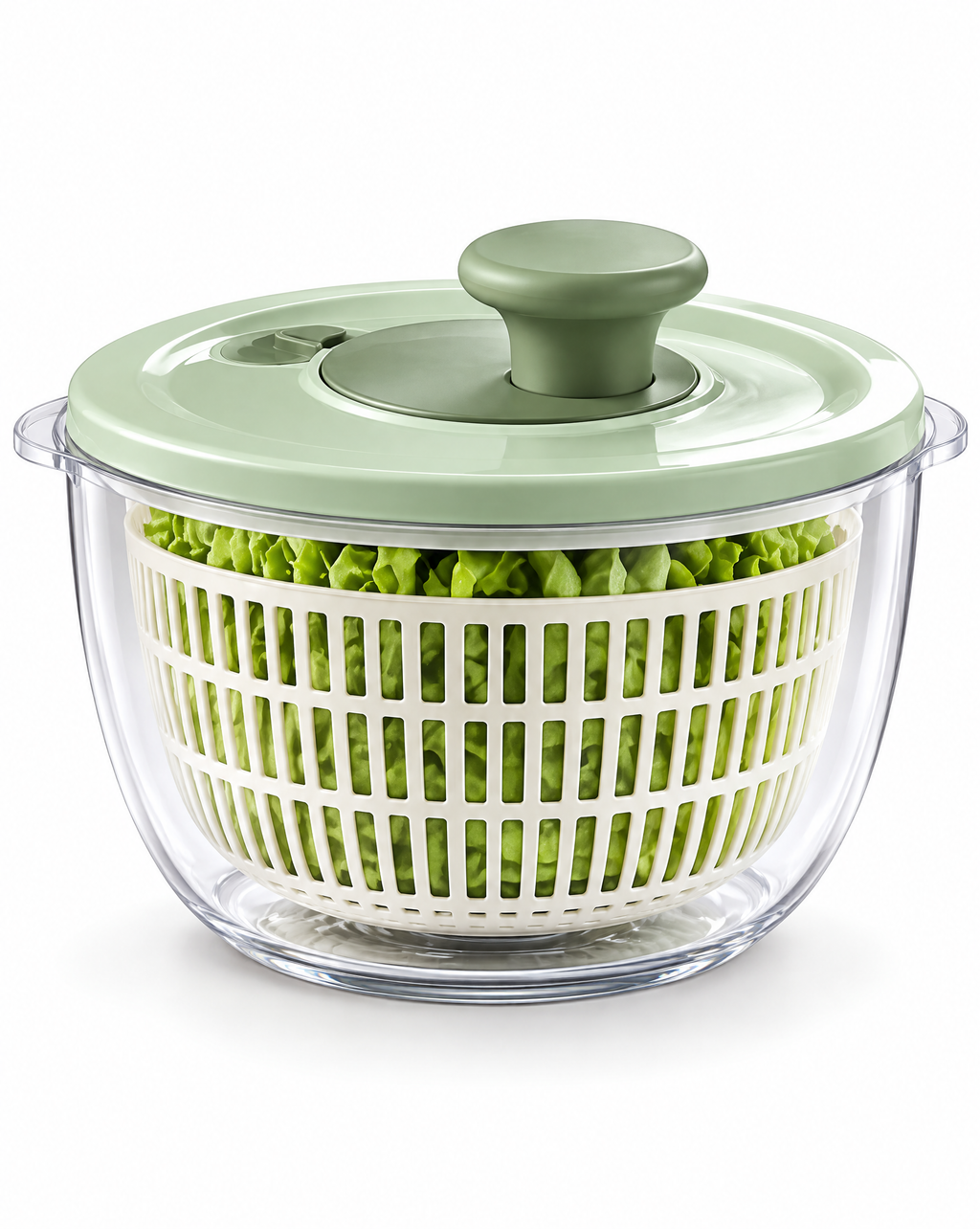 AVYZELON Glass Salad Spinner
