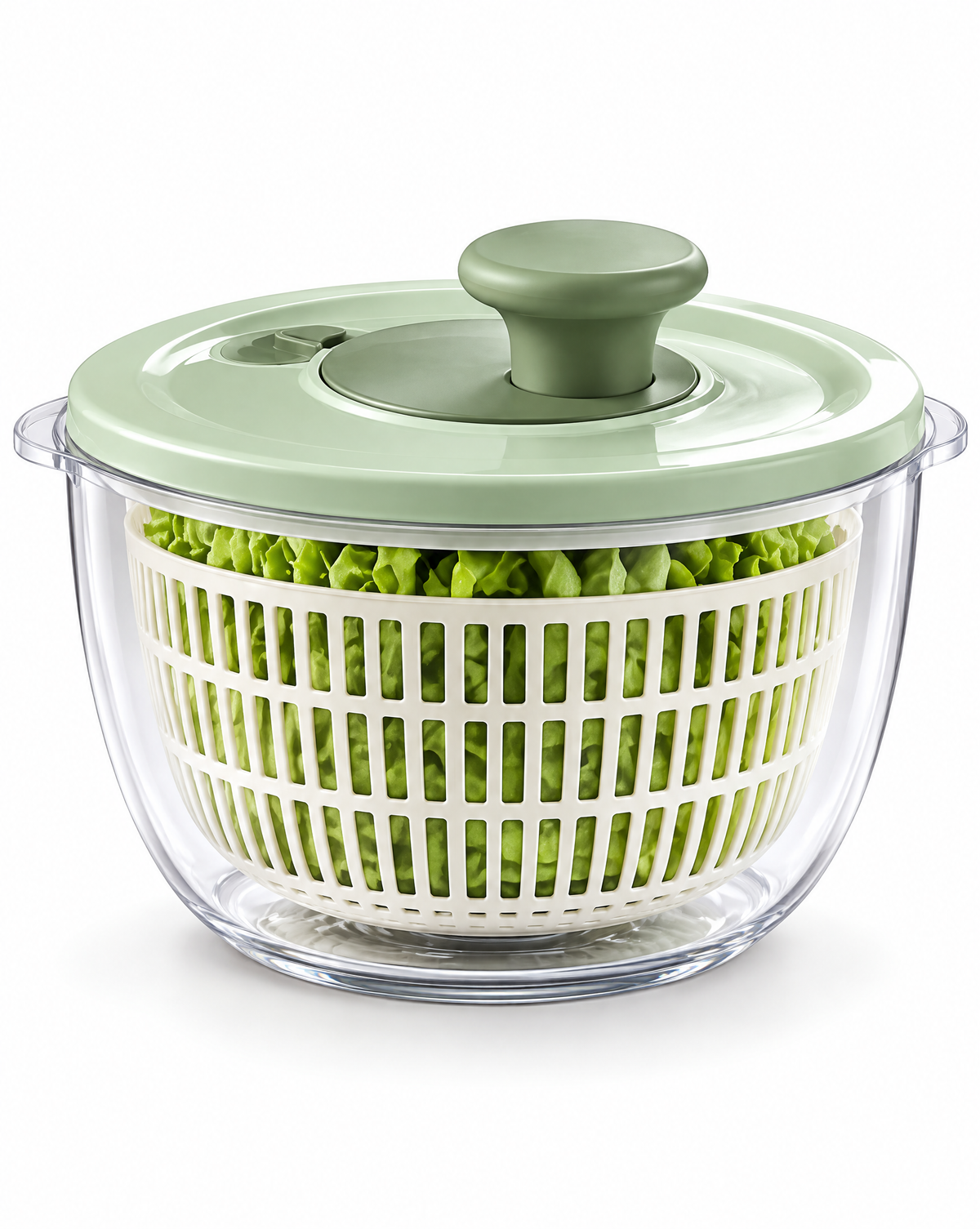AVYZELON Glass Salad Spinner