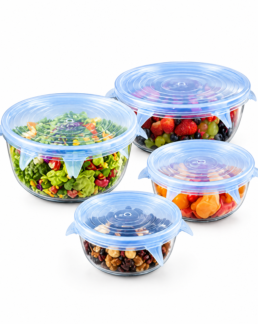 AVYZELON Glass Meal Prep Containers