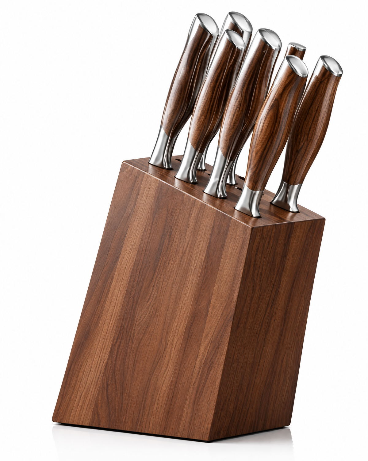 AVYZELON Wooden Knife Block